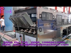 Μονάδα εμφιάλωσης νερού 600BPH για την παραγωγή καθαρού νερού σε δοχεία 5 γαλονιών