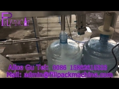 Γεμιστικό βαρελιών 120BPH με σταθερή κεφαλή πλήρωσης και όλη τη σωλήνωση από ανοξείδωτο χάλυβα SUS304