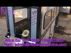 Μηχανή εμφιάλωσης νερού 150BPH για φιάλες 5 γαλονιών με βιδωτό πώμα