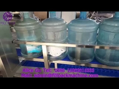 J26 600BPH γραμμή παραγωγής νερού από φιάλες 5 γαλόνων