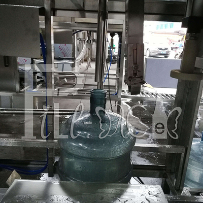 Πλήρες 200BPH αυτόματο 18.9L bottlling μηχανή πλήρωσης γραμμών παραγωγής νερού 5 γαλονιού καθαρή προμηθευτής