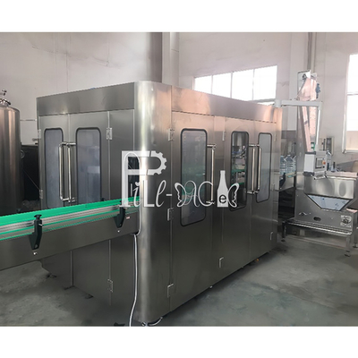 3L / 5L/καθαρό νερό 3 γραμμών μηχανών πλήρωσης μπουκαλιών 10L ορυκτό σε 1 πλαστικό 1000BPH 7.5KW προμηθευτής