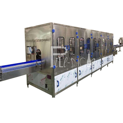 3 σε 1 Monoblock πλαστικό μπουκάλι μηχανών 900BPH 10L κάλυψης πλήρωσης μεταλλικού νερού ξεπλένοντας προμηθευτής