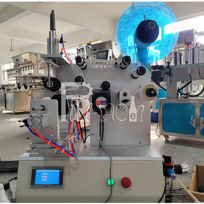 Ημιαυτόματος συγκολλητικός εξοπλισμός Labeler μηχανών μαρκαρίσματος αυτοκόλλητων ετικεττών για το τετραγωνικό μπουκάλι 3 πλευρές ή στρογγυλός κύκλος μπουκαλιών προμηθευτής