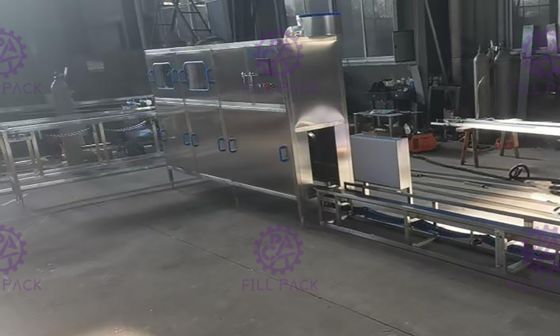 Ανοξείδωτο 304 120 BPH μηχανή πλήρωσης 5 γαλονιού προμηθευτής