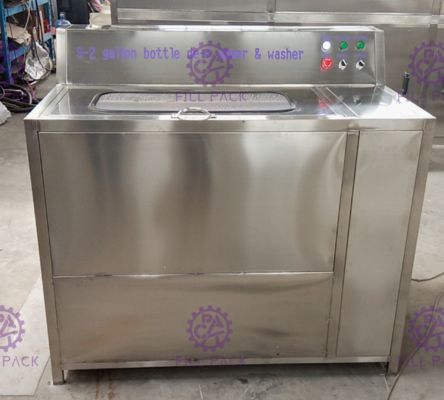 S-2 2 Σταθμός 5 γαλόνια μπουκάλι Rinser με ζεστό αλκαλικό νερό προμηθευτής