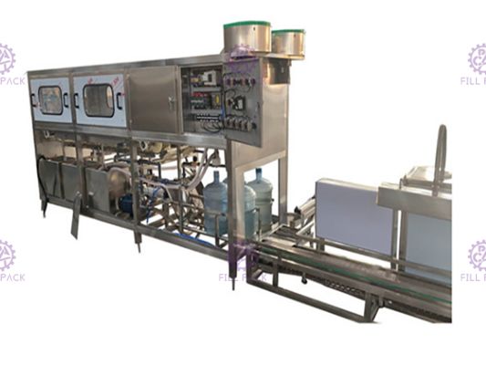 300bph 18.9l αυτόματος έλεγχος PLC γεμίζοντας μηχανών νερού 5 γαλονιού προμηθευτής