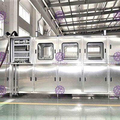 SUS 304 εμφιαλώνοντας μηχανή μεταλλικού νερού 1000BPH 20L προμηθευτής