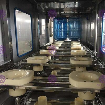 300BPH 18.9l έλεγχος PLC γεμίζοντας μηχανών νερού 5 γαλονιού με την οθόνη αφής προμηθευτής