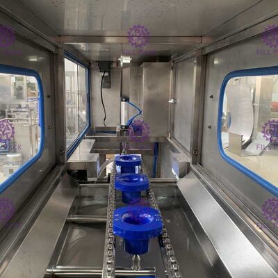 Αντλία Nanfang που ξεπλένει το υλικό πληρώσεως μπουκαλιών γαλονιού 120 BPH προμηθευτής