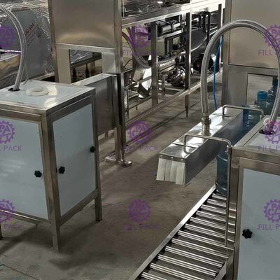 Μηχάνημα εμφιάλωσης νερού 5mm Level Bucket 120BPH 5 Gallon προμηθευτής