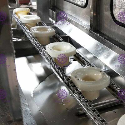 Αυτόματη καυτή πλύση qgf-120 μηχανή πλήρωσης 5 γαλονιού προμηθευτής