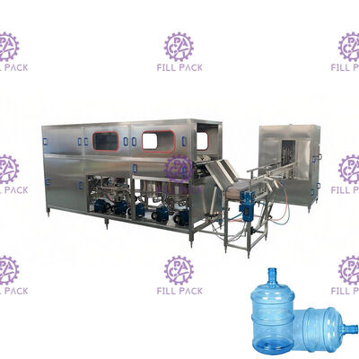 Δύο διαλογείς SUS304 300 BPH καλυμμάτων υλικό πληρώσεως μπουκαλιών 5 γαλονιού προμηθευτής