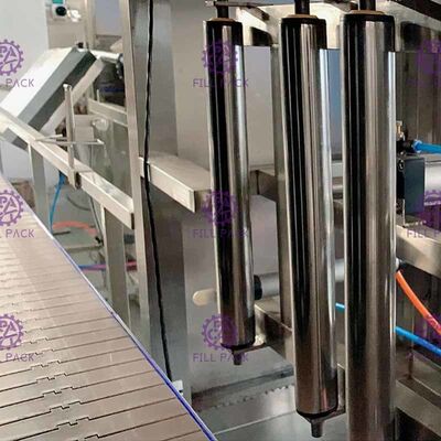 Δύο γεμίζοντας τα κεφάλια 19 λίτρα 300 εργοστάσιο νερού γαλονιού BPH προμηθευτής