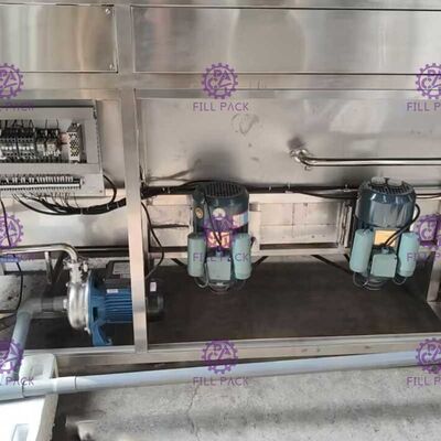 Πλυντήριο μπουκαλιών από ανοξείδωτο χάλυβα με παράθυρο ελέγχου προμηθευτής