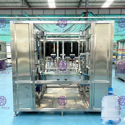 450BPH Βιομηχανικός καθαριστής μπουκαλιών 18,9L Παραγωγή πόσιμου νερού προμηθευτής