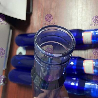 700g 55mm λαιμός PET 5 γαλόνι υψηλή διαφάνεια προσχηματισμών μπουκαλιών προμηθευτής