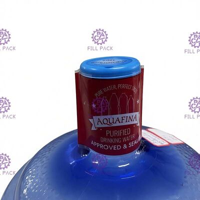 Η πλαστική θερμότητα PVC συρρικνώνεται την ετικέτα μανικιών ΚΑΠ για το μπουκάλι νερό 5 γαλονιού προμηθευτής
