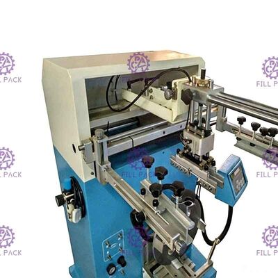 Labeller μπουκαλιών εκτύπωσης οθόνης μεταξιού Semiauto περιστροφική ανίχνευση Photoelectricity για το μπουκάλι 20l προμηθευτής