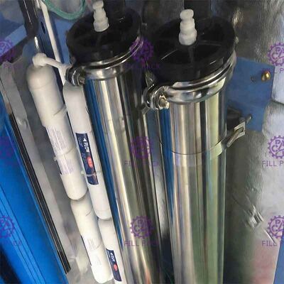 Μηχανή πώλησης διανομέων νερού καρτών RO ολοκληρωμένου κυκλώματος ισχυρών κτυπημάτων 4 στάδια προμηθευτής