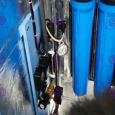 Μηχανή πώλησης διανομέων νερού καρτών RO ολοκληρωμένου κυκλώματος ισχυρών κτυπημάτων 4 στάδια προμηθευτής