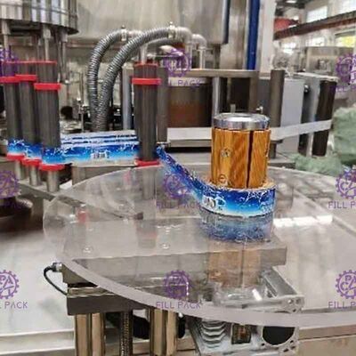 Περιστροφικό Labeller μπουκαλιών OPP καυτό Applicator ετικετών εξοπλισμού μηχανών μαρκαρίσματος λειωμένων μετάλλων κόλλας για το πλαστικό εργοστάσιο νερού μπουκαλιών προμηθευτής