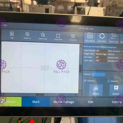 High Resolution Inkjet Coding Line / Unit for Bar Code Printing προμηθευτής