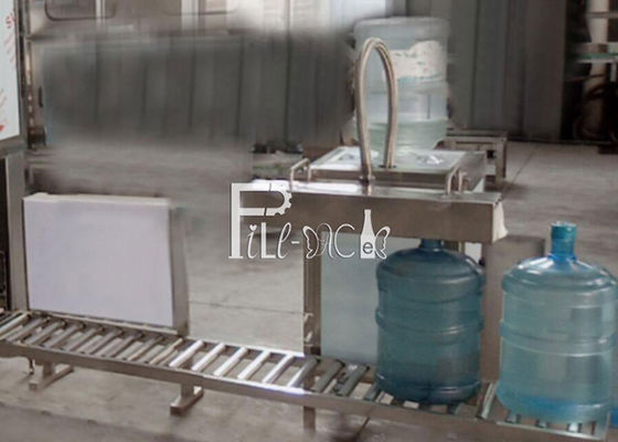 Μεταλλικό νερό 450BPH 20L μηχανή πλήρωσης 5 γαλονιού προμηθευτής