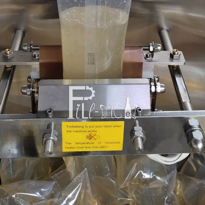 καθαρή μηχανή σακουλιών νερού 2.1kW 550ml 1300BPH προμηθευτής
