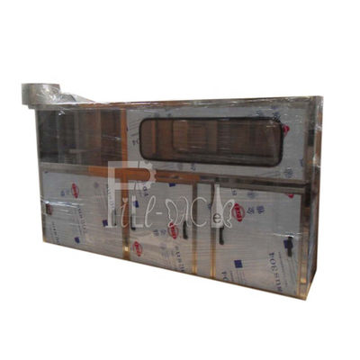 Sus 316 μηχανή πλήρωσης κανατών γαλονιού 3 200BPH με τον κάτοχο μπουκαλιών προμηθευτής