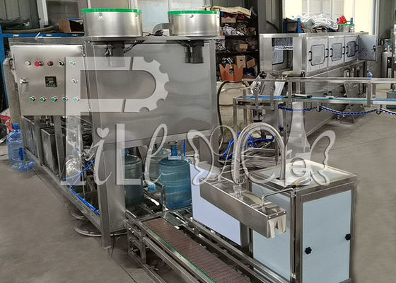 300bph μηχανή πλήρωσης νερού βαρελιών PLC τυμπάνων 5 γαλονιού αυτόματη προμηθευτής