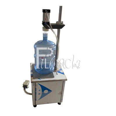 Αυτόματο PLC 450mm γαλονιού χειρωνακτική μηχανή κάλυψης μπουκαλιών της Pet προμηθευτής