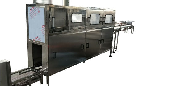120bph 3/5 γαλόνι/εμφιαλώνοντας μηχανή νερού 20l με την αυτόματη συσκευή φόρτωσης κάδων προμηθευτής