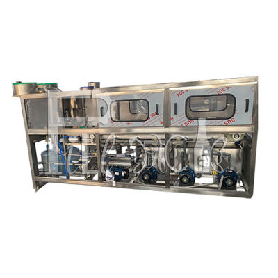 300bph 18.9l αυτόματος έλεγχος PLC γεμίζοντας μηχανών νερού 5 γαλονιού προμηθευτής
