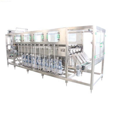 Ενσωματωμένο 450BPH 20L έλεγχος PLC υλικών πληρώσεως νερού 5 γαλονιού προμηθευτής