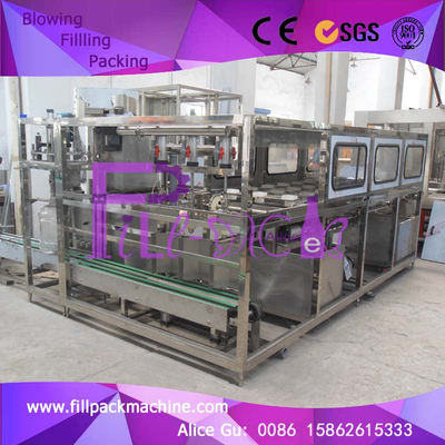 Ενσωματωμένο 450BPH 20L έλεγχος PLC υλικών πληρώσεως νερού 5 γαλονιού προμηθευτής