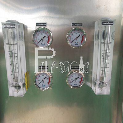 Μηχανή φίλτρων κατεργασίας ύδατος 500LPH RO με τη μεμβράνη 4040 προμηθευτής