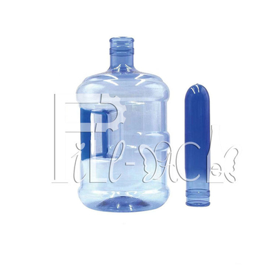 700g 55mm λαιμός PET 5 γαλόνι υψηλή διαφάνεια προσχηματισμών μπουκαλιών προμηθευτής