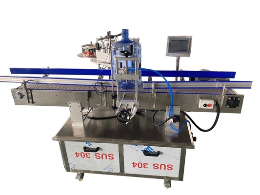 Αυτόματο 1200BPH Labeller μπουκαλιών 5 γαλονιού έλεγχος PLC που προσαρμόζεται προμηθευτής