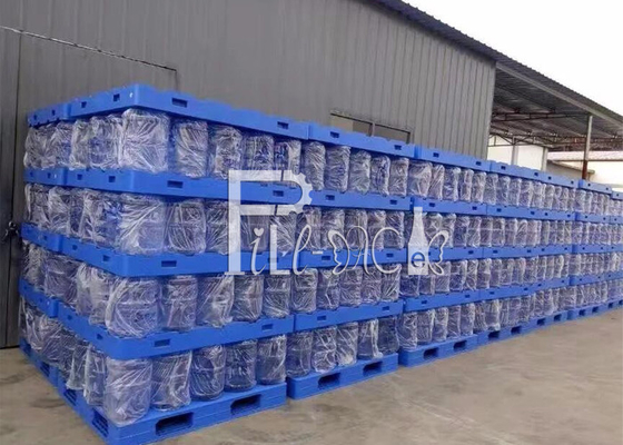 Διπλός HDPE πλευρών μεγάλος Stackable αντιστρέψιμος παλετών γαλονιού ανακυκλωμένος νερό πλαστικός προμηθευτής