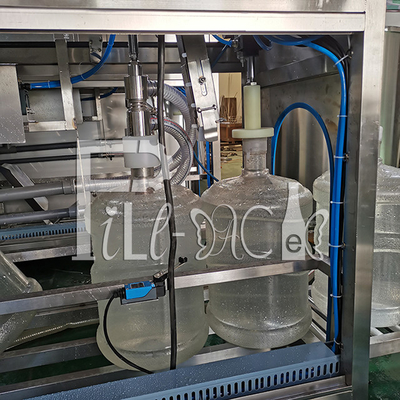 120BPH 5 το γαλόνι 18.9L πίνει τη γεμίζοντας γραμμή παραγωγής εμφιαλωμένου νερού γεμίζοντας μηχανών μεταλλικού νερού νερού προμηθευτής