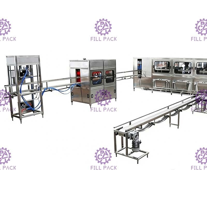 Μηχανικό Drive 600BPH εμφιαλώνοντας μηχανή νερού 5 γαλονιού προμηθευτής