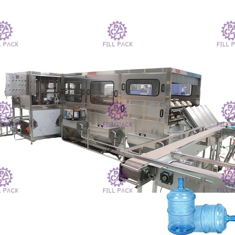 εξοπλισμός πλήρωσης γαλονιού 5000*2300*1800mm Monoblock προμηθευτής