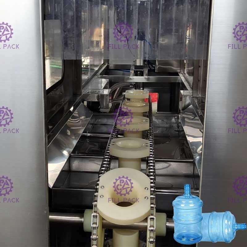 Sus 304 καυτή αλκαλική πλύση νερού γεμίζοντας μηχανών νερού 5 γαλονιού προμηθευτής