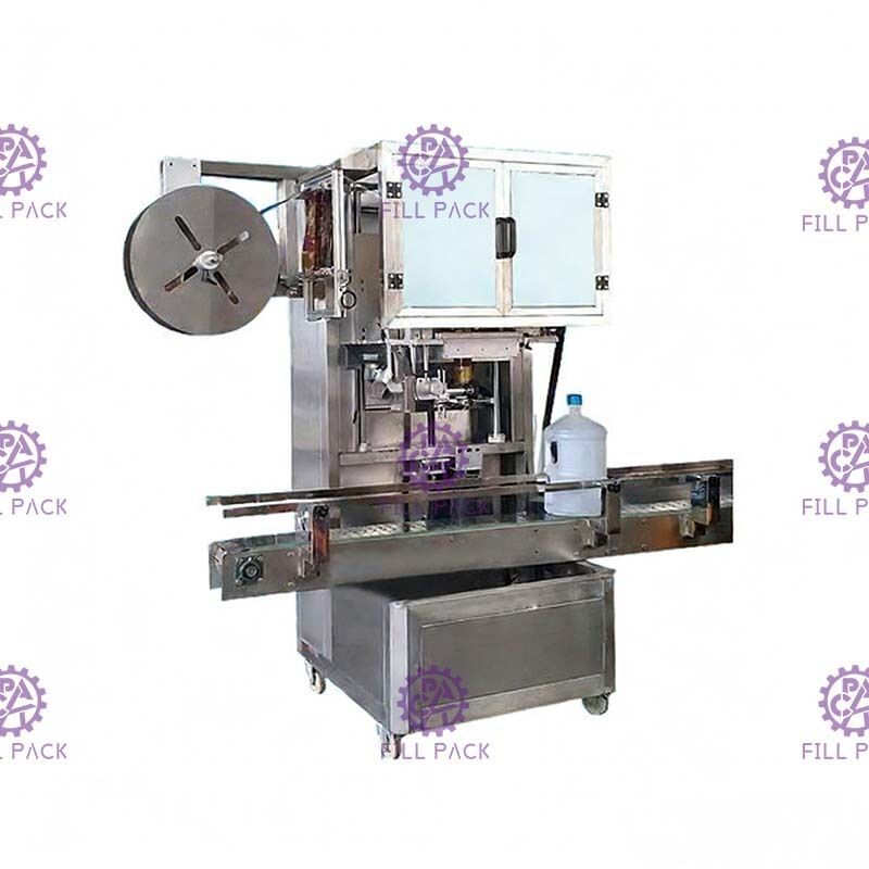 Ηλεκτρικός επικεφαλής μανίκι ΚΑΠ γύρω από το μπουκάλι Labeler προμηθευτής