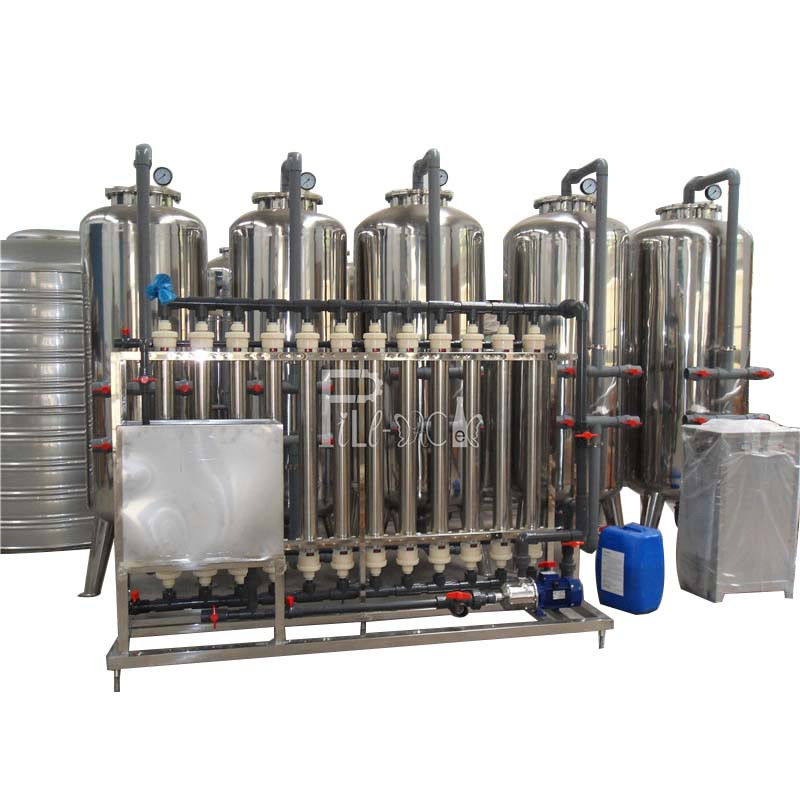25t/H πλήρης αυτόματος ελέγχου PLC μηχανών διάλυσης αντίστροφης όσμωσης προμηθευτής