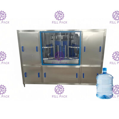 Περιστροφικό 1800*1550*1750mm 900BPH πλυντήριο μπουκαλιών 5 γαλονιού