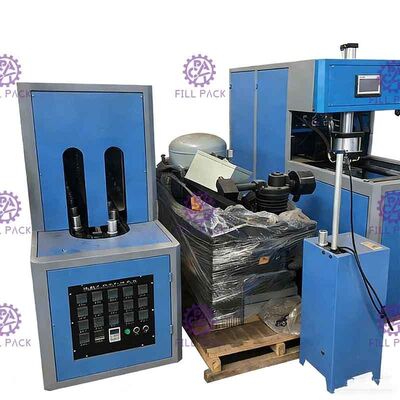 Ημι αυτόματο πλαστικό μπουκάλι της PET 5 γαλόνι μηχανή σχηματοποίησης χτυπήματος 20 λίτρου με τη λαβή