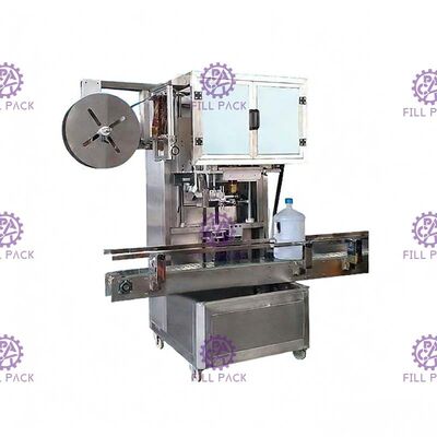 Ηλεκτρικός επικεφαλής μανίκι ΚΑΠ γύρω από το μπουκάλι Labeler