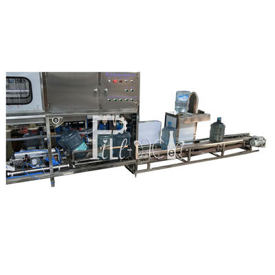 η μηχανή πλήρωσης γαλονιού 270×490mm με την ετικέτα συρρικνώνεται τη σήραγγα